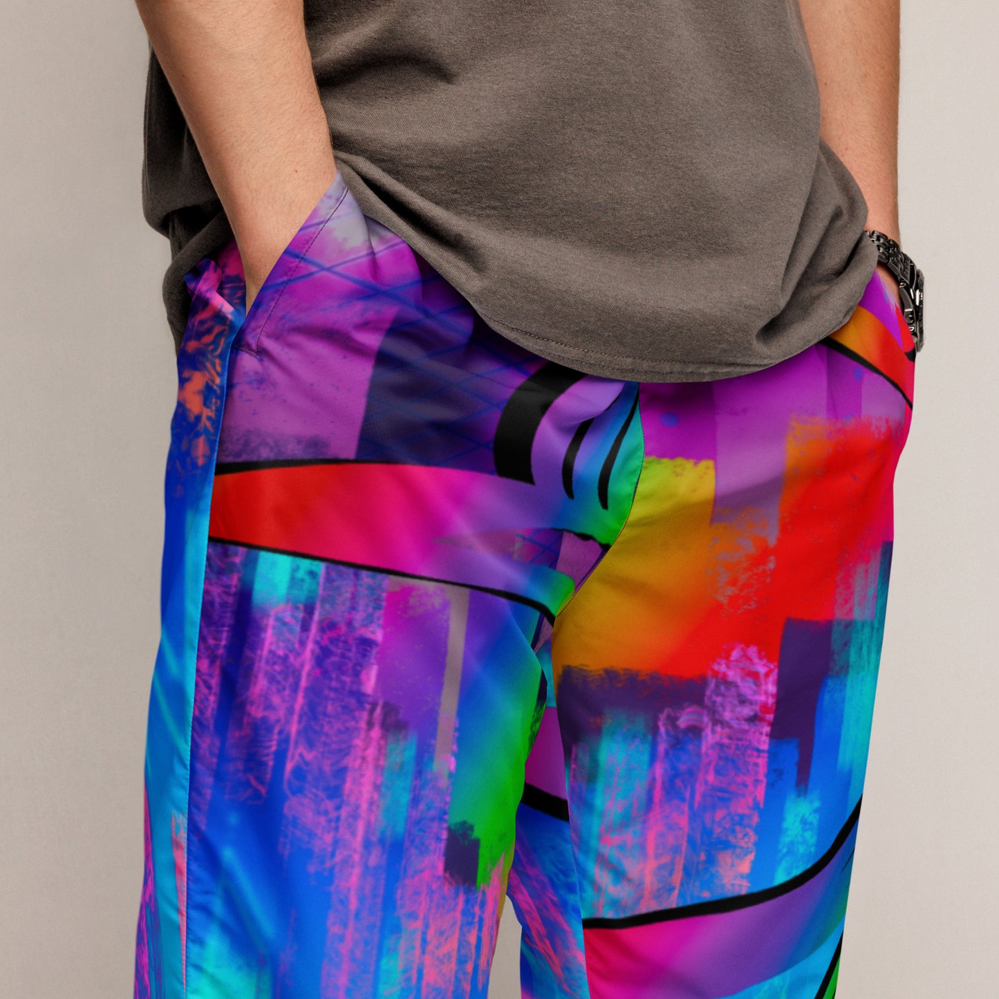 Synth City | track pants