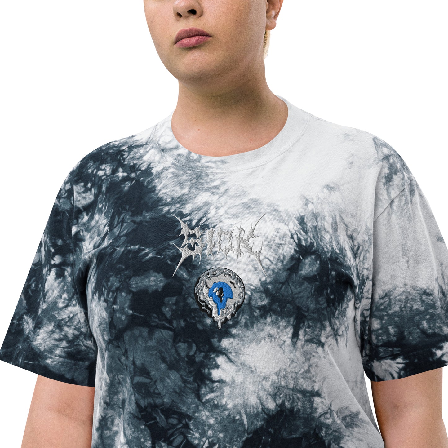 SICK//DRIP Oversized tie-dye t-shirt