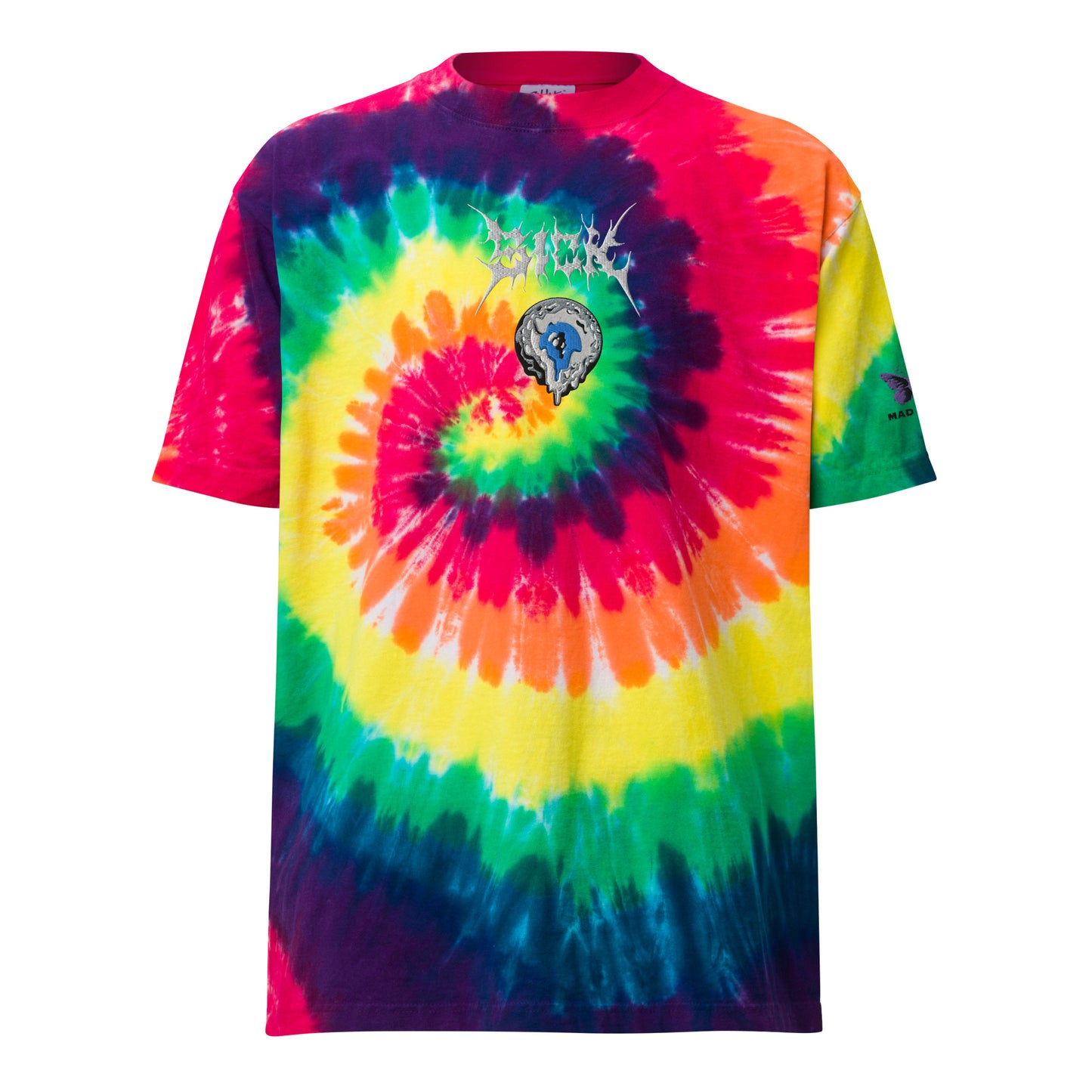 SICK//DRIP Oversized tie-dye t-shirt