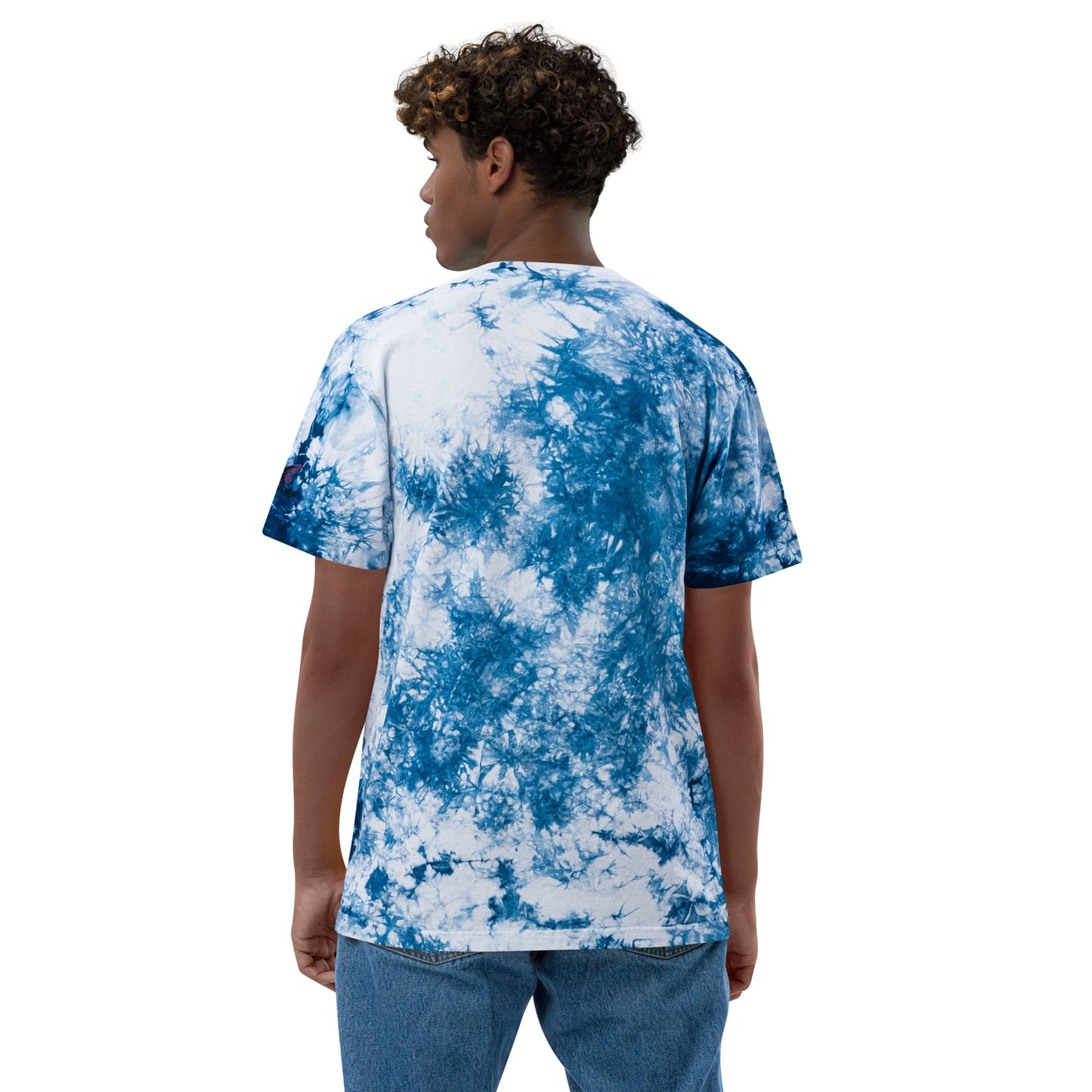 SICK//DRIP Oversized tie-dye t-shirt