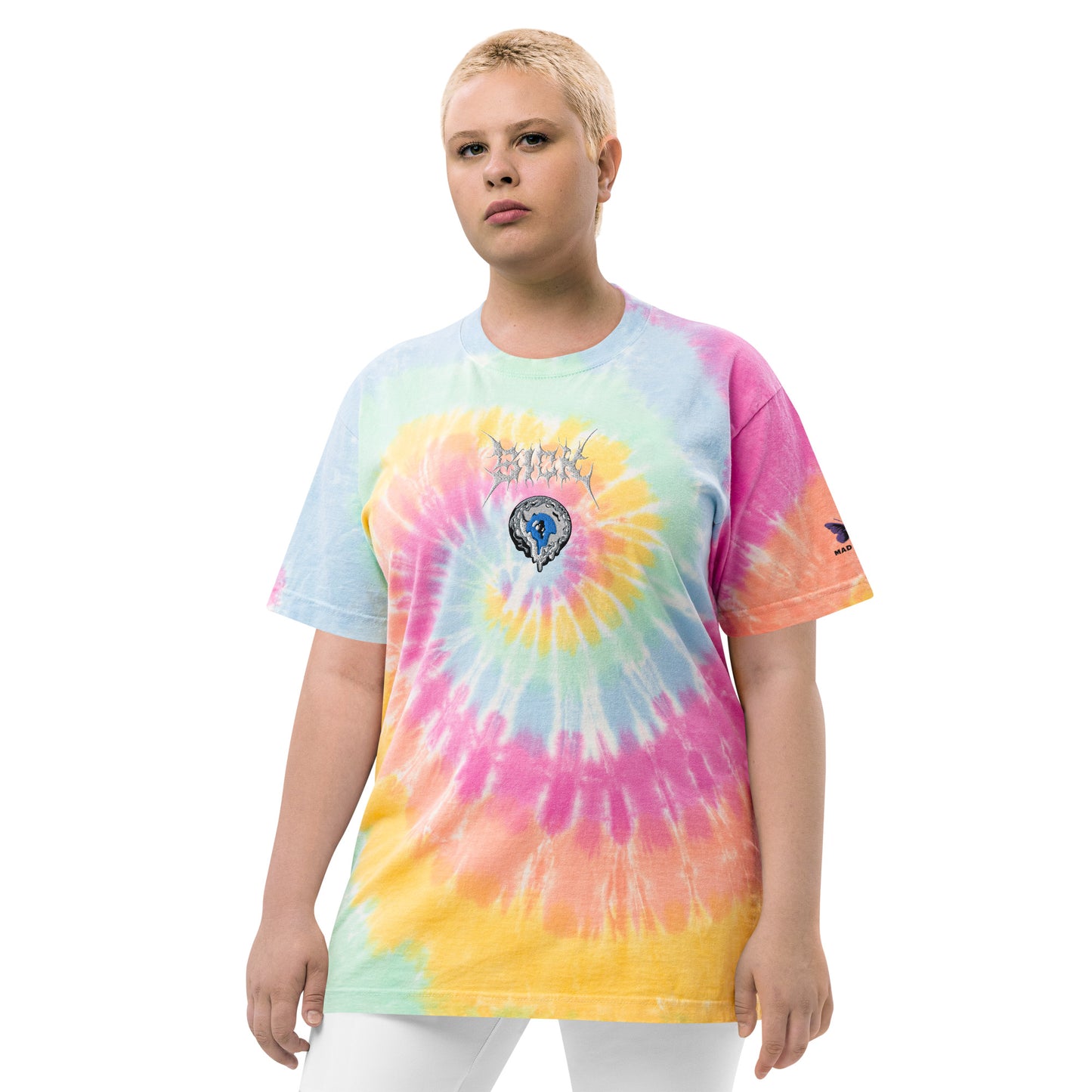 SICK//DRIP Oversized tie-dye t-shirt