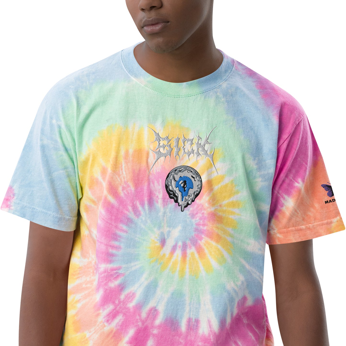 SICK//DRIP Oversized tie-dye t-shirt