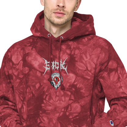 SICK//DRIP Unisex Champion tie-dye hoodie