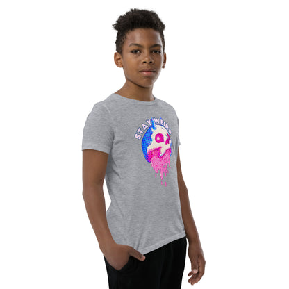 Stay Weird Skull | Youth Short Sleeve T-Shirt