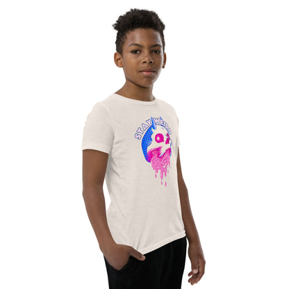 Stay Weird Skull | Youth Short Sleeve T-Shirt