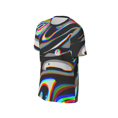 MEMBO GLITCH | Men's O-Neck T-Shirt | 190GSM Cotton