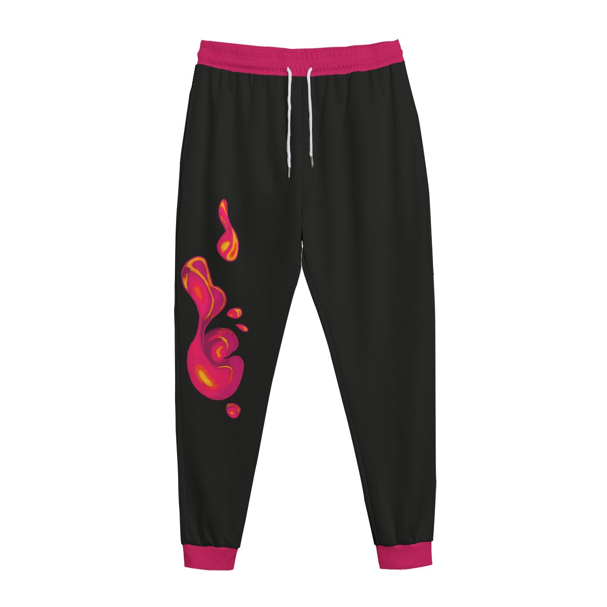 Black Design Men's Sweatpants | Interlock