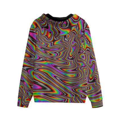 Technicolor Groove | Unisex Zip-up Hoodie | 310GSM Cotton