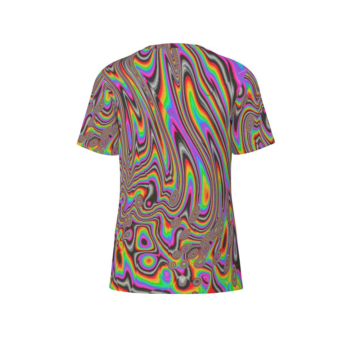 Technicolor Groove | Men's O-Neck T-Shirt | 190GSM Cotton