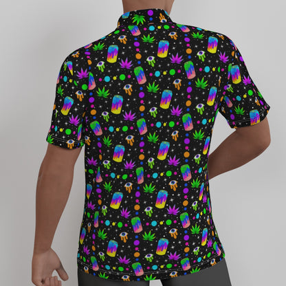 Space Candy Men's Button Down Shirt