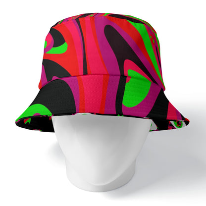 Double-Side Groovy Bucket Hat