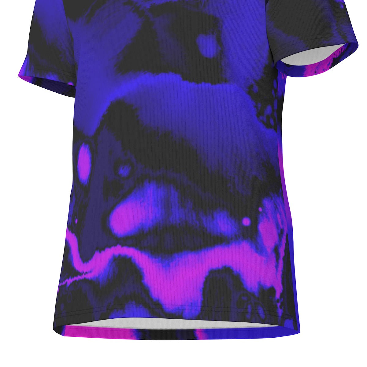 Purple Acid Fuzz Men's T-Shirt | Cotton